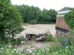 Site of the original Pontypool gasworks, August 2011