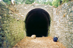 
Tramway tunnel portal, Pontypool, September 2005