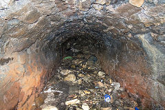 
Pontymoile reservoir overflow tunnel, December 2017