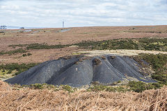 Eastern level tips, Cwm Lickey, February 2015