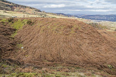 New Vein Level tips, Cwm Lickey, February 2015