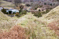 Cwm Lickey incline, February 2015