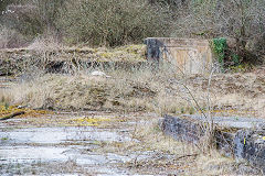 Cwmynyscoy lower quarry, February 2015