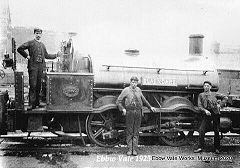 'Blaendare' at Ebbw Vale Ironworks probably originally a Neilson box tank, © Photo courtesy of Ebbw Vale Works Museum