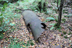 
Glyn Level no 1, iron pipe (furnace flue?), October 2010