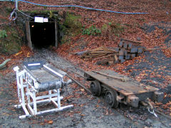 
Black Barn Colliery at work, Pant-y-Gasseg, November 2008