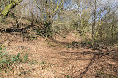 
Blaen-y-Cwm Railroad Coch-y-North Incline Top, March 2015 