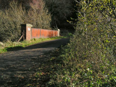 
GWR Cwmffrwdoer branch bridge, November 2008