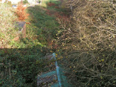 
GWR Cwmffrwdoer branch bridge, November 2008