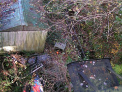 
GWR Cwmffrwdoer branch bridge, November 2008