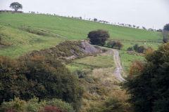 
Gellideg Colliery to the North of the farm, September 2013