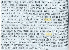 Confusion over which colliery in the Pontypool Free Press, 1868