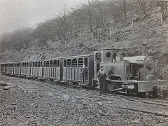 
Colliers train from Pen Tranch, c1910, © Photo courtesy of 'Industrial Railway Society'