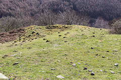 
Head of the second and third inclines at the rear of The Masons Arms, Pant-y-Gasseg, March 2015