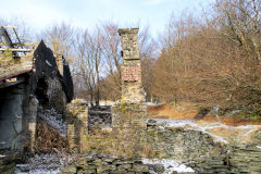 
Penrhiwfid Farmhouse, January 2010