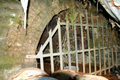 
Eastern Valleys Black Vein Colliery, Plas-y-coed drainage level exterior, January 2010