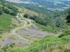 
Blaenserchan Colliery, site of pithead baths, July 2011