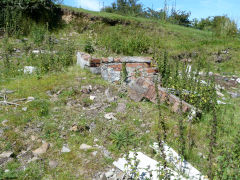 
Crossfence House ruins, Cwm-Nant-Ddu, July 2011