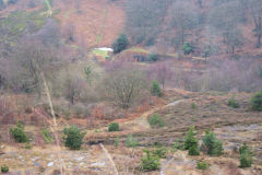 
Graig Ddu Brickworks from North, Cwm-nant-ddu, January 2010