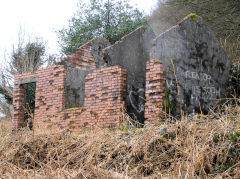 
Graig Ddu Brickworks Western building, Cwm-nant-ddu, March 2010