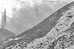 Graig Ddu landslip, 1947, © Photo courtesy of Risca Museum
