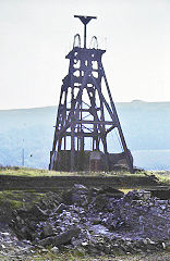 
Llanerch Colliery, Cwm-nant-ddu, 1973,  © Photo by Richard Morgan, courtesy of Steve Thomas