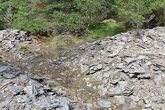 
Pen-rhiw-fid Quarry, Cwm-nant-ddu, July 2020