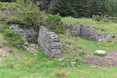 Pen-rhiw-fid Quarry tips and bins, Cwm-nant-ddu, July 2020