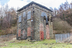 The winding house, Glyn Pits,<br>March 2015
