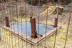 Upcast shaft, Glyn Pits, March 2015