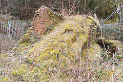 Ventilation house, Glyn Pits, March 2015