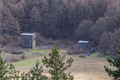 Glyn Pits from Coch-y-North, March 2015