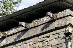 
The winding house, Glyn Pits, July 2019