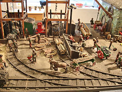 
A working model of Glyn Pits, August 2021, © Photo courtesy of Clive Davies