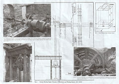 Glyn Pits drawings, © leaflet issued to visitors