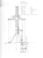 Drawing of the Balance Pit mechanism © Photo courtesy of Gwyn Tilley and Clive Davies