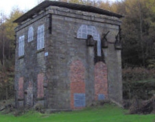 
The winding house, Glyn Pits, November 2005
