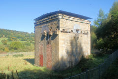 
The winding house, Glyn Pits, October 2010