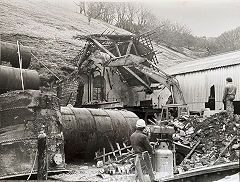 
Upcast Winding House at Blaenserchan Colliery, March to May 1988, © Photo courtesy of Anthony Boucher