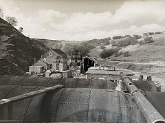 
Water tanks at Blaenserchan Colliery, March to May 1988, © Photo courtesy of Anthony Boucher