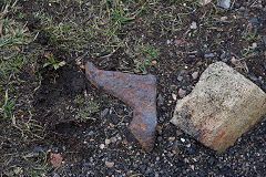 
Cwmsychan Colliery tramplate, February 2014