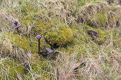 Cwmsychan Red Ash Colliery ironmongery, February 2014