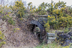 
Slag crusher tunnel, Pentwyn, Abersychan, March 2015