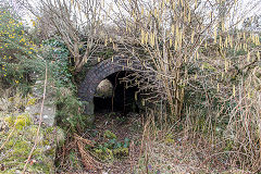 
Slag crusher tunnel, Pentwyn, Abersychan, March 2015