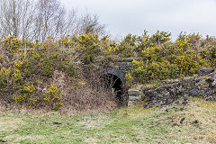 Slag crusher tunnel, Pentwyn, Abersychan, March 2015
