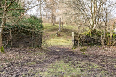 
Abersychan House yard gateway, February 2014