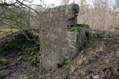 Bridge beside Abersychan House, February 2014