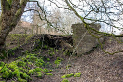 Bridge beside Abersychan House, February 2014
