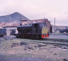 
Big Arch shed, Talywain Railway, 'Islwyn', AB 2332 of 1952, April 1967