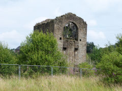 
British Ironworks engine house, July 2011